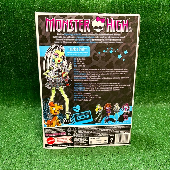 BRAND NEW Monster High Frankie Stein Reproduction Doll Wearing Original Fashion - Picture 2 of 2